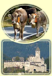 Lamprechtsburg und Burg Taufers